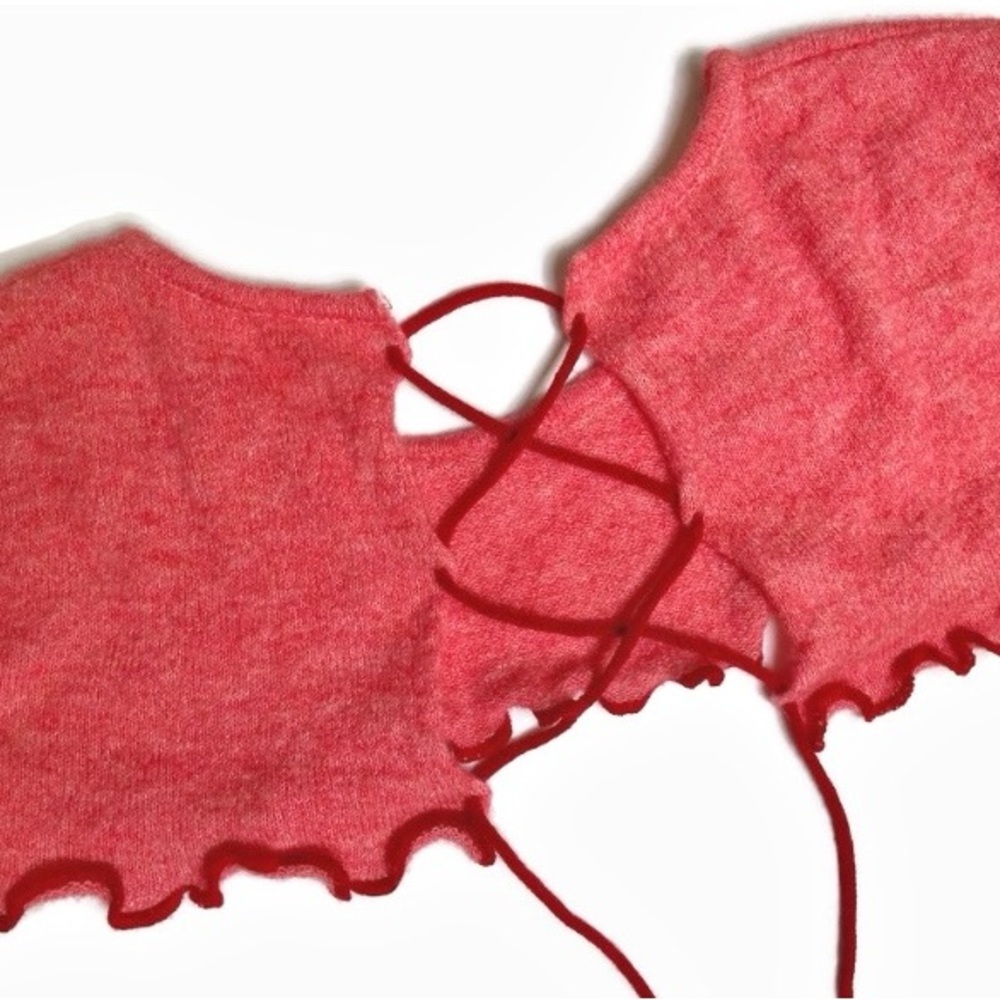 Urban Outfitters Isa Short Sleeve Shrug Cardigan Cropped - Picture 3 of 12